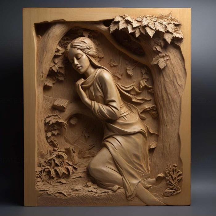 نموذج ثلاثي الأبعاد لآلة CNC 3D Art 